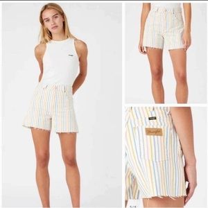 Wrangler A-Line Stripe Shorts - Wmns sz 28